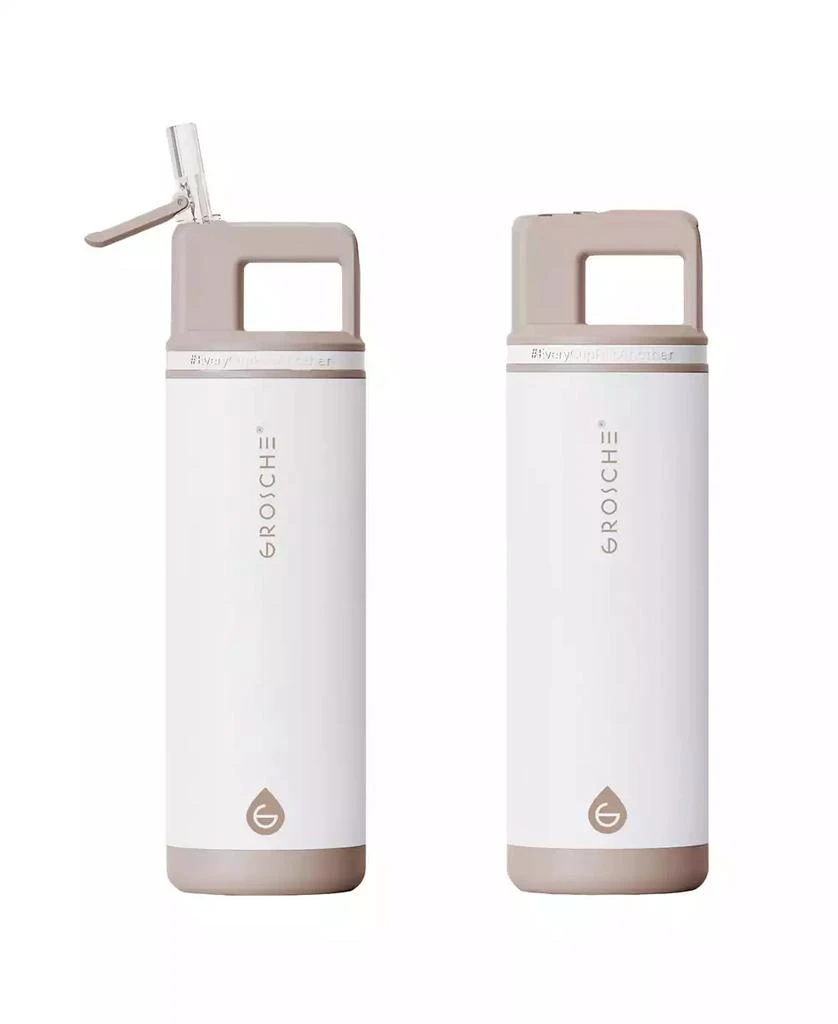 Alpine Flip 'N Sip Insulated, Leakproof Water Bottle with Straw, 20 OZ, 2pk 商品