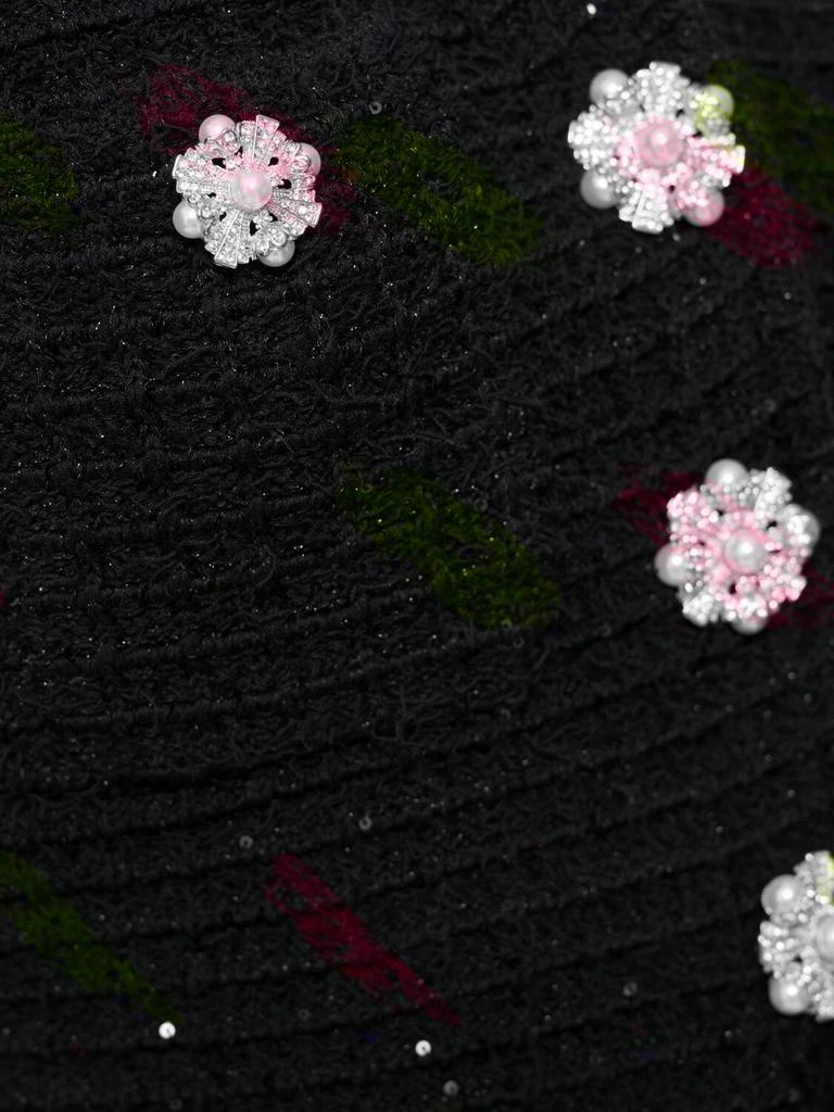 商品Self Portrait|Sequined Textured Knit Jacket,价格¥4391,第3张图片详细描述