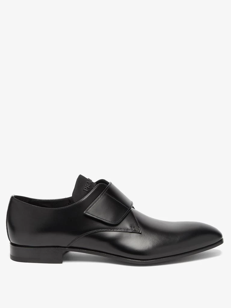 商品Prada|Logo-embossed and leather shoes,价格¥3575,第1张图片