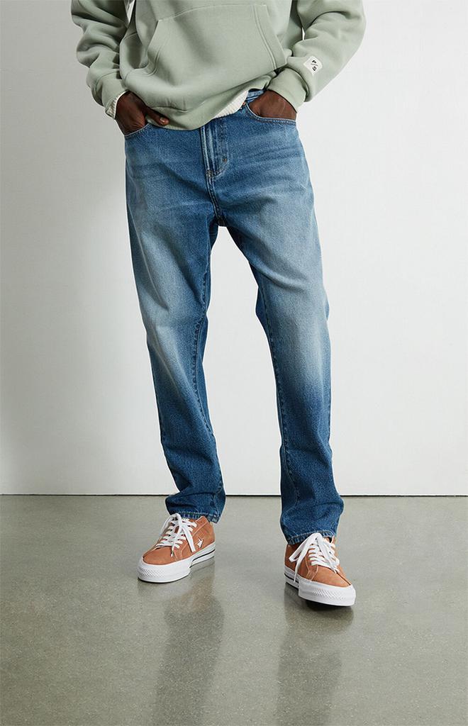 Medium Indigo Slim Taper Jeans商品第2张图片规格展示