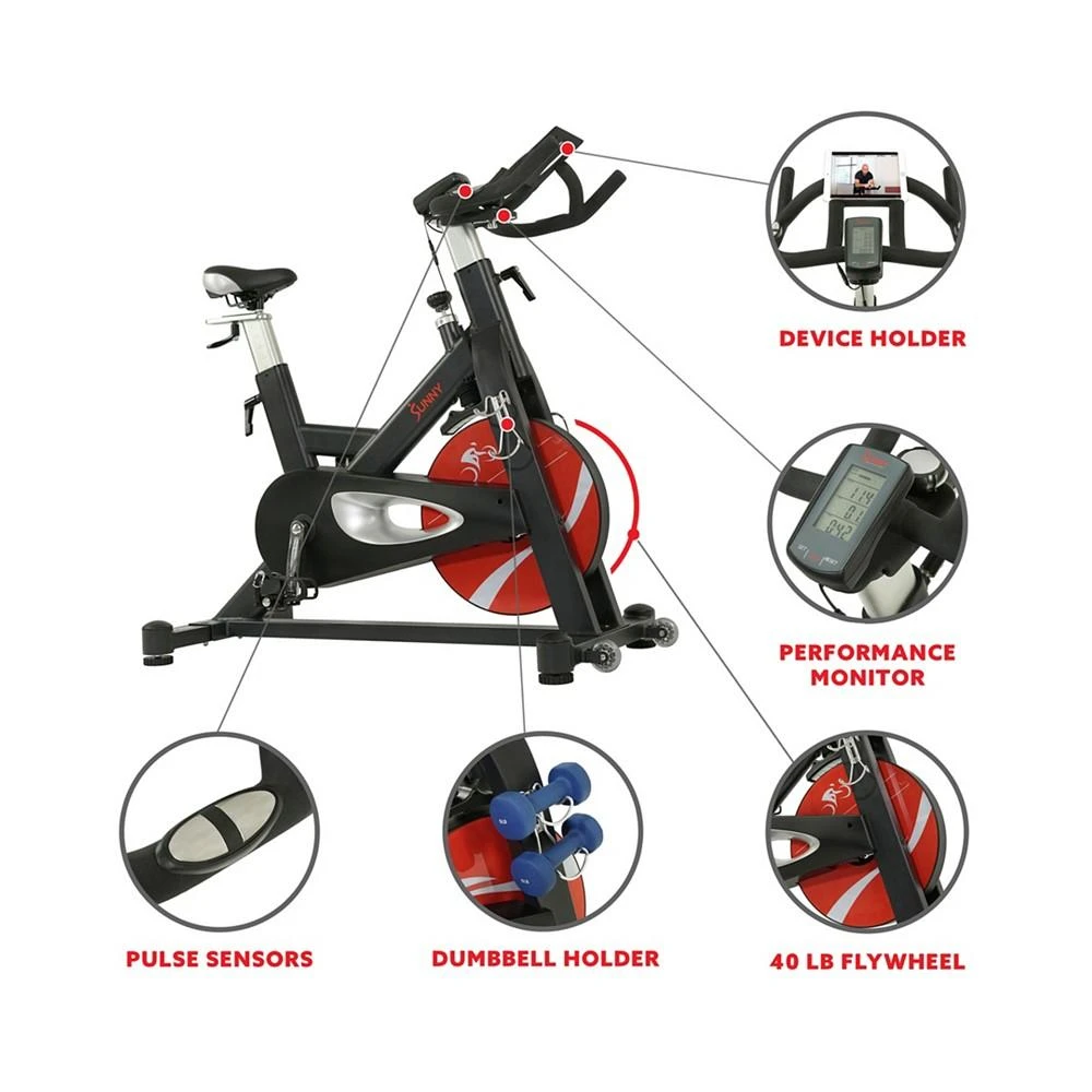 商品Sunny Health & Fitness|Evolution Pro Magnetic Indoor Cycle Exercise Bike, Sf-B1986,价格¥11488,第3张图片详细描述