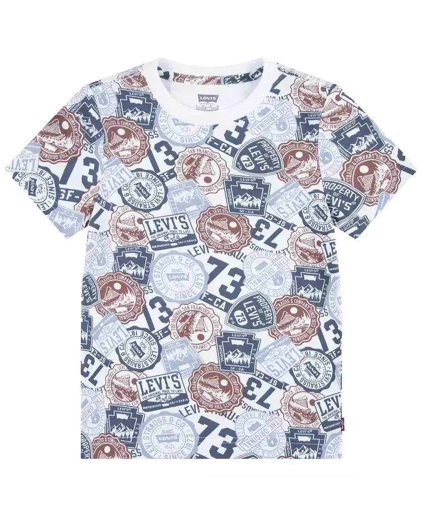 商品Levi's|Little Boys Crest Printed Tee,价格¥54,第1张图片