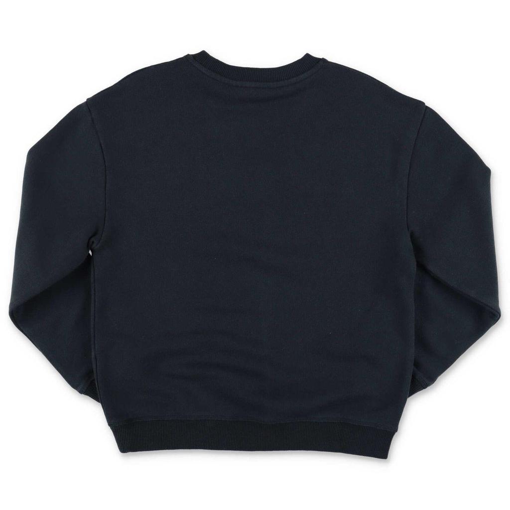 Bonpoint Logo Flocked Long-sleeved Sweatshirt商品第2张图片规格展示