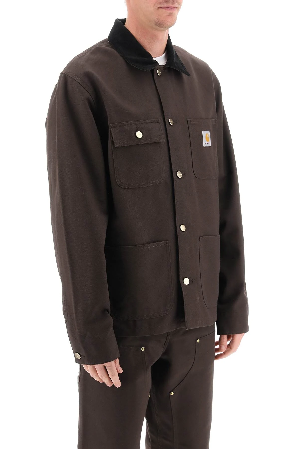 商品【预售7天】 Carhartt WIP|Carhartt WIP 男士夹克 I0315191YL01 棕色,价格¥958,第3张图片详细描述