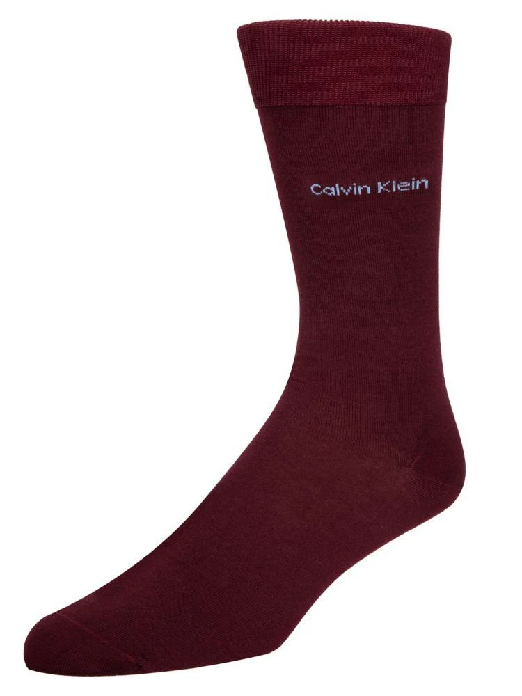 商品Calvin Klein|Flat Knit Crew Socks,价格¥43,第1张图片