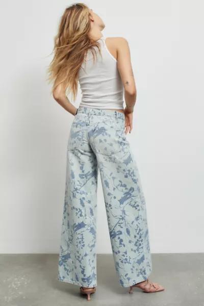 BDG Low & Wide Jean — Floral Print商品第4张图片规格展示