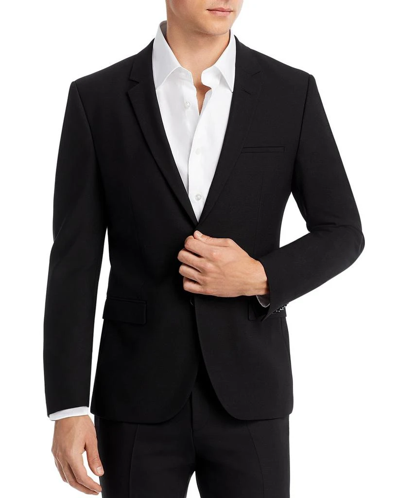 商品Hugo Boss|Arti Super Black Extra Slim Fit Suit Jacket,价格¥4220,第1张图片