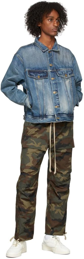 商品Fear of god|Blue Trucker Denim Jacket,价格¥3870,第4张图片详细描述