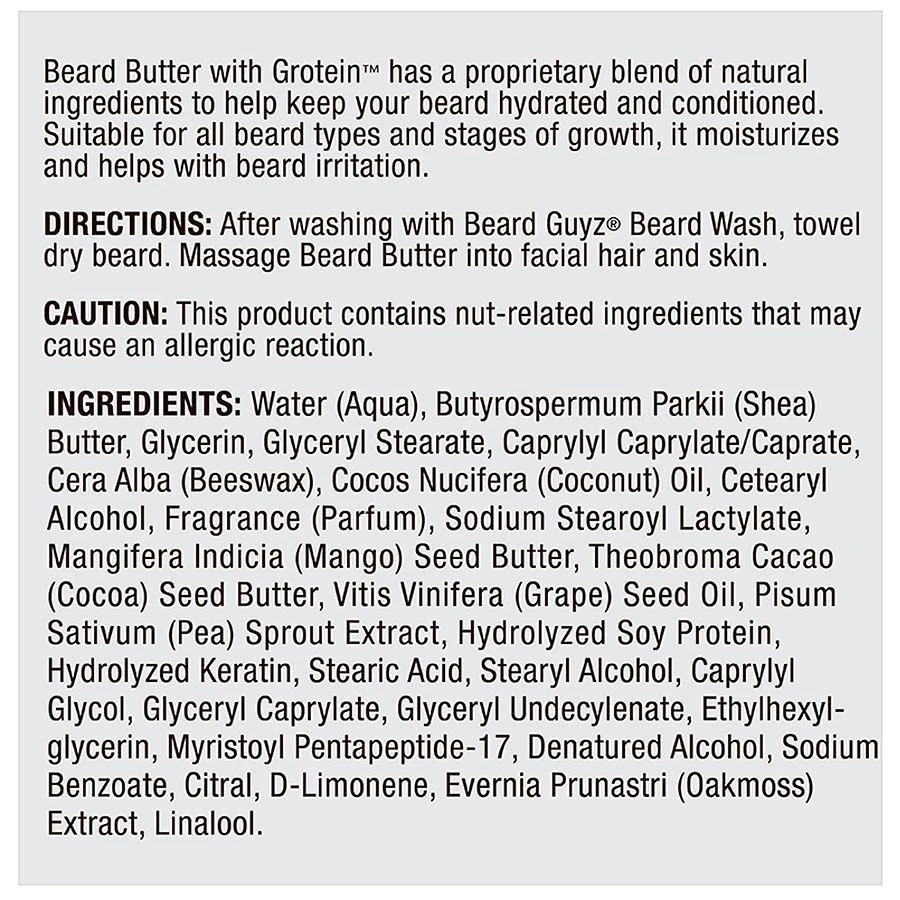 商品Beard Guyz|Beard Butter,价格¥101,第3张图片详细描述
