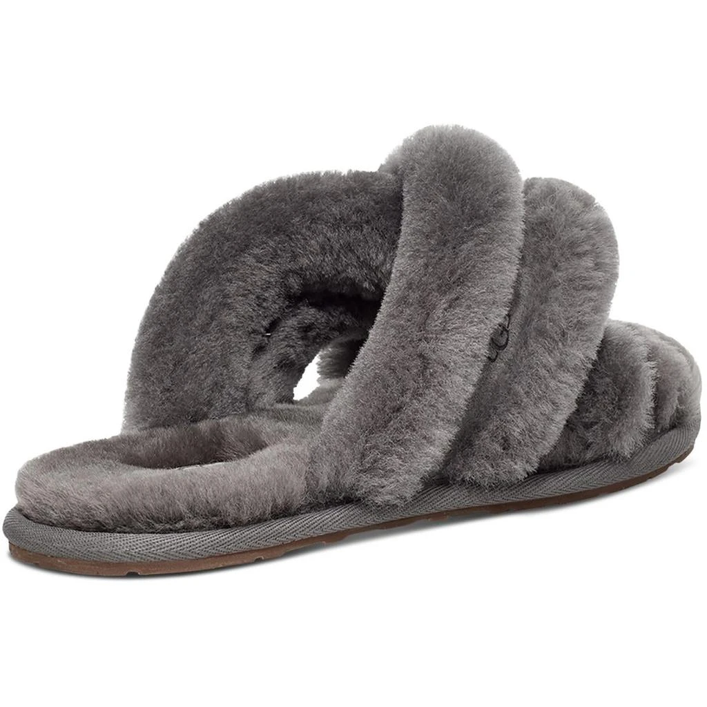 Ugg Scuffita Women's Sheepskin Criss-Cross Fluffy Slide Slippers 商品