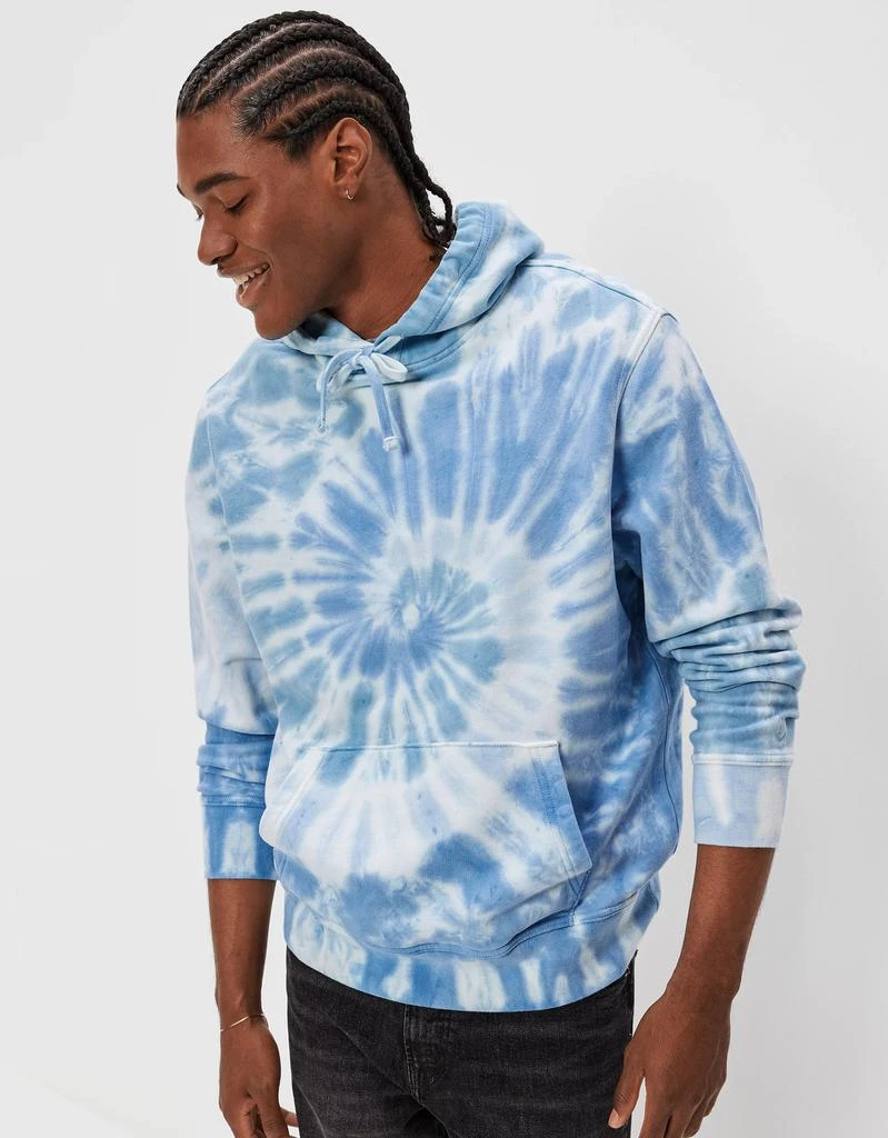 商品AE|AE Bonfire Fleece Tie-Dye Hoodie,价格¥137,第1张图片