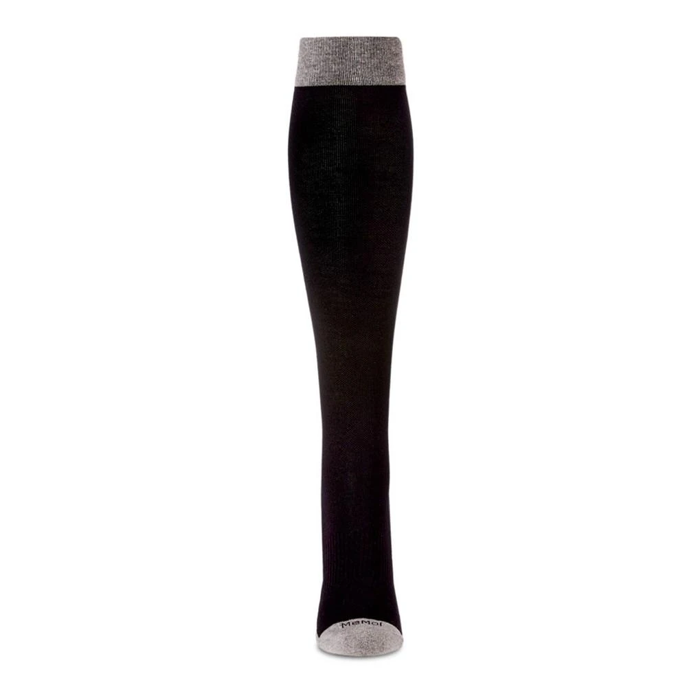 商品Memoi|Two-Tone Contrast Women's Compression Socks,价格¥111,第2张图片详细描述