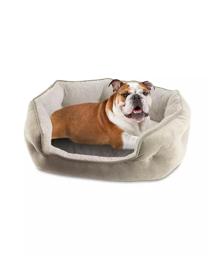 商品Macy's|Arlee Cozy Oval Round Cuddler Pet Dog Bed,价格¥850,第1张图片