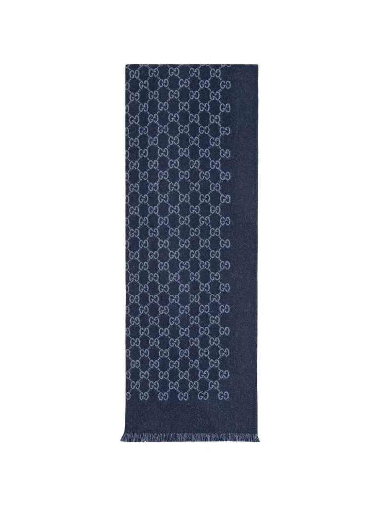 商品Gucci|GUCCI - Gg Wool Scarf,价格¥3399,第1张图片