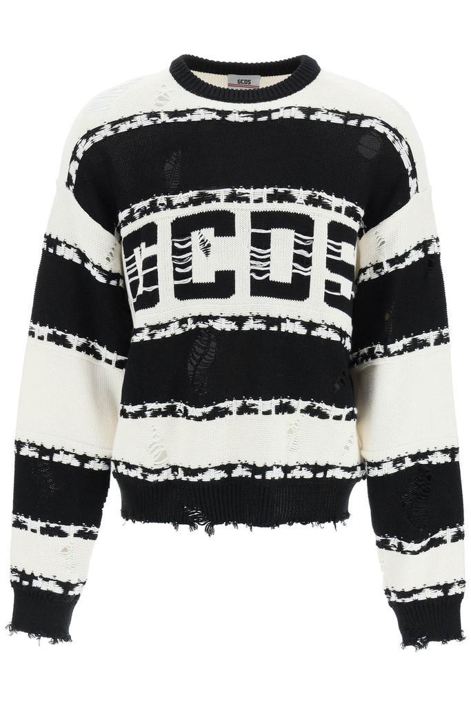 商品GCDS|Gcds distressed sweater,价格¥2220,第1张图片