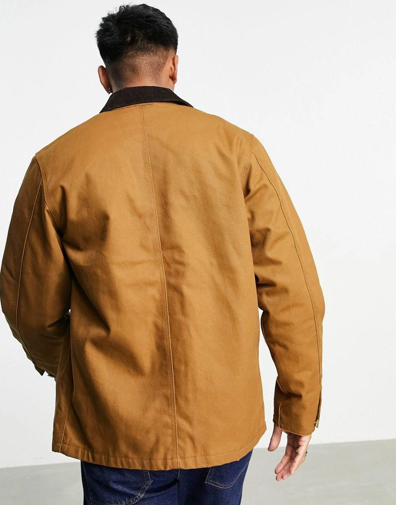 商品Carhartt|Carhartt WIP michigan coat in brown,价格¥1586,第2张图片详细描述
