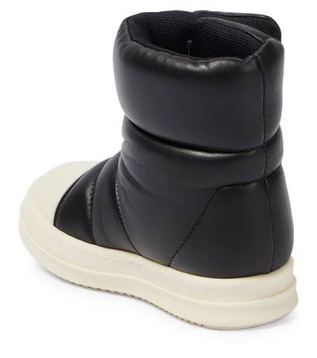 商品Rick Owens|婴幼儿 — Puffer填充皮革靴子,价格¥4128,第2张图片详细描述