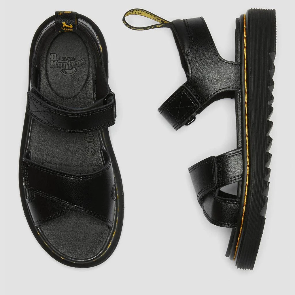 Dr. Martens Kids' Vossie Lamper Sandal - Black 商品