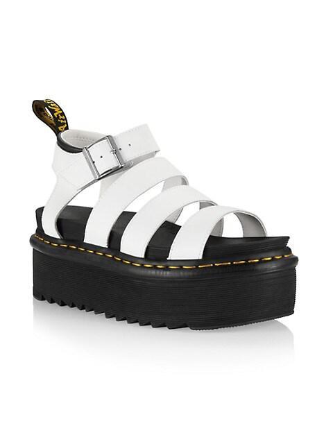 商品Dr. Martens|Blaire Quad Platform Ankle-Strap Sandals,价格¥813,第4张图片详细描述