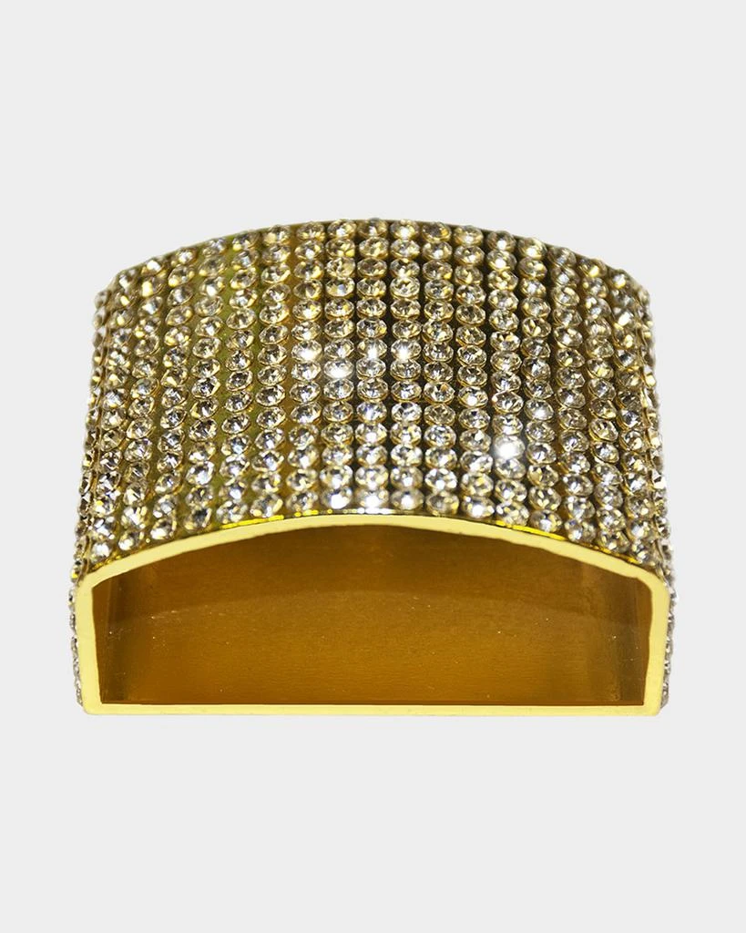 商品Nomi K|Classic & Modern Crystal Studded Napkin Rings, Set of 4,价格¥2143,第2张图片详细描述