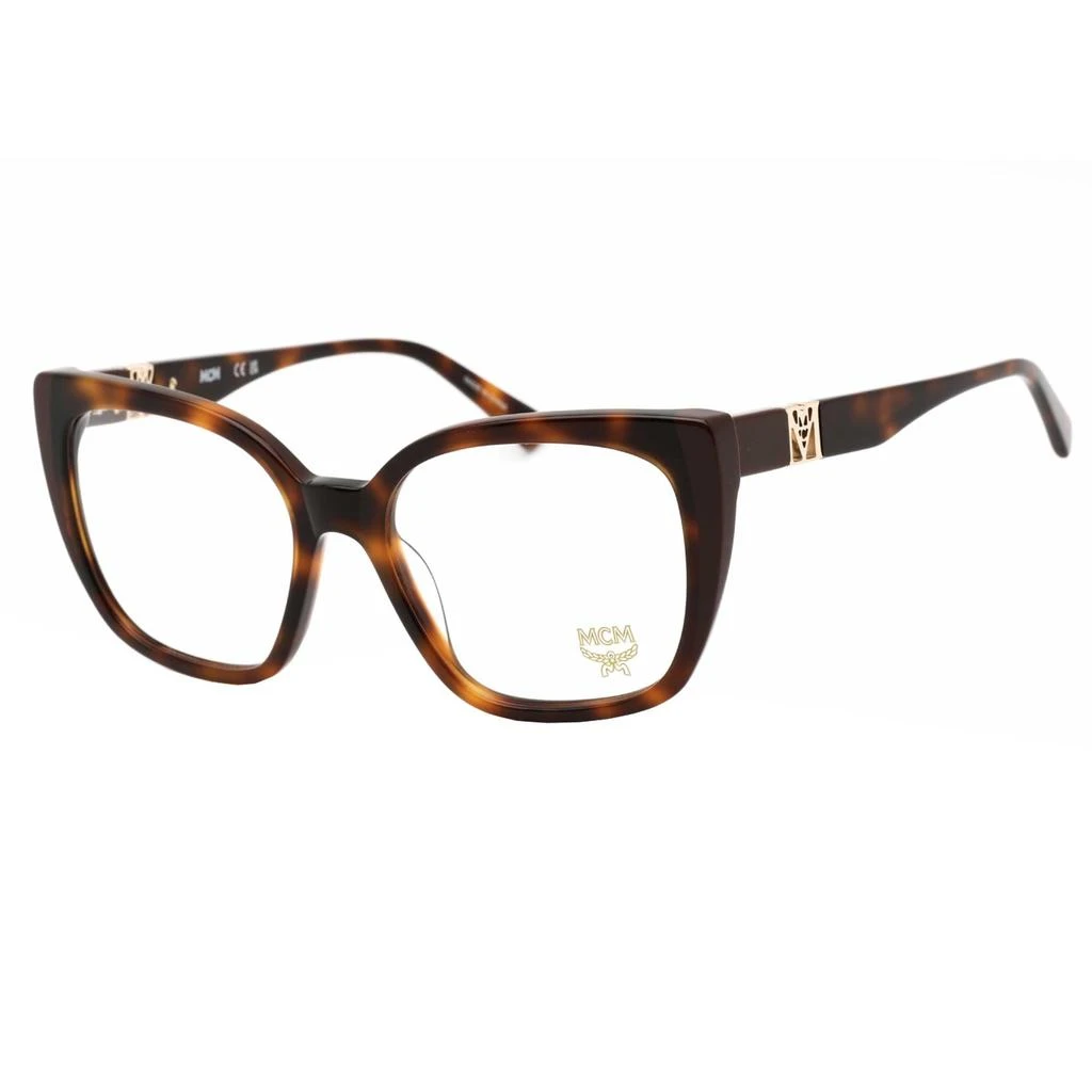 商品MCM|MCM Women's Eyeglasses - Tortoise/Burgundy Cat-Eye Acetate Frame | MCM2726 234,价格¥381,第1张图片