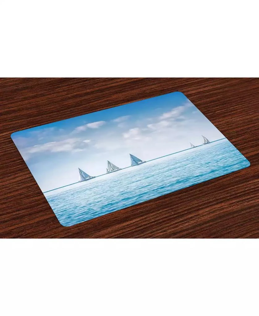 商品Ambesonne|Ocean Place Mats, Set of 4,价格¥237,第1张图片