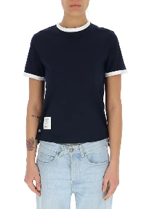商品【商品预售7天】 Thom Browne|Thom Browne 女士T恤 FJS075A00042415-1 深蓝色,价格¥1845,第3张图片详细描述
