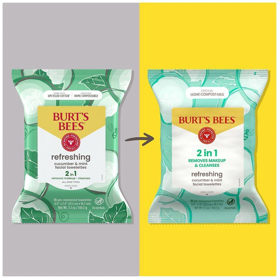 Refreshing Cucumber + Mint, 2-in-1 Pre-Moistened Towelettes Cucumber and Mint 商品