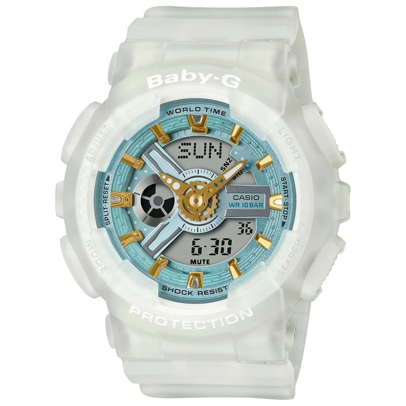 商品Casio|Ladies Casio Baby-G Watch BA-110SC-7AER  卡西欧手表,价格¥832,第1张图片