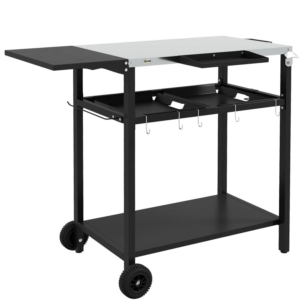 商品Streamdale Furniture|Streamdale Ultimate Outdoor Bar Cart Portable Kitchen for Effortless Meals and Drinks,价格¥2777,第1张图片