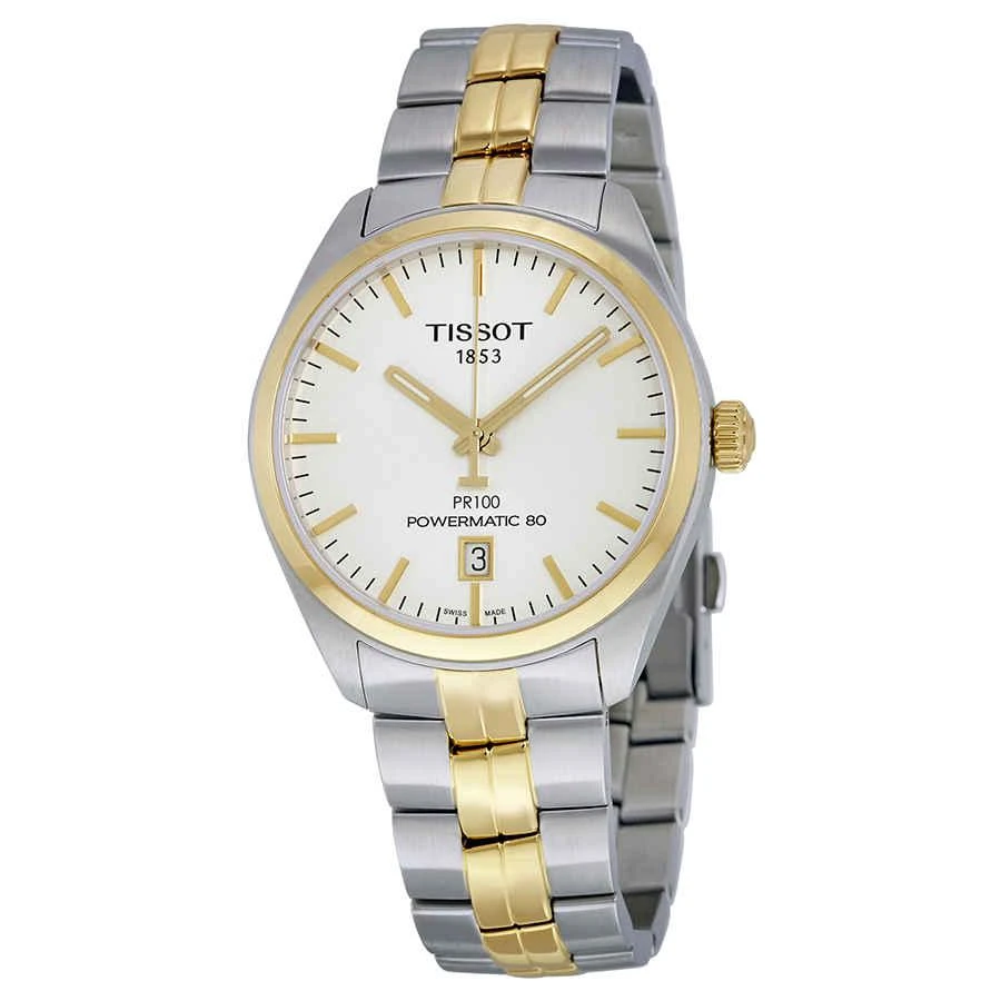 商品Tissot|PR 100 Automatic Silver Dial Men's Watch T101.407.22.031.00,价格¥1660,第1张图片