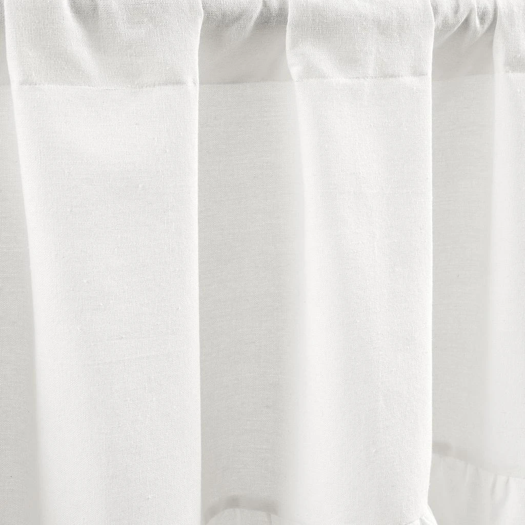 商品Lush Decor|Faux Linen Ruffle Valance,价格¥268,第2张图片详细描述