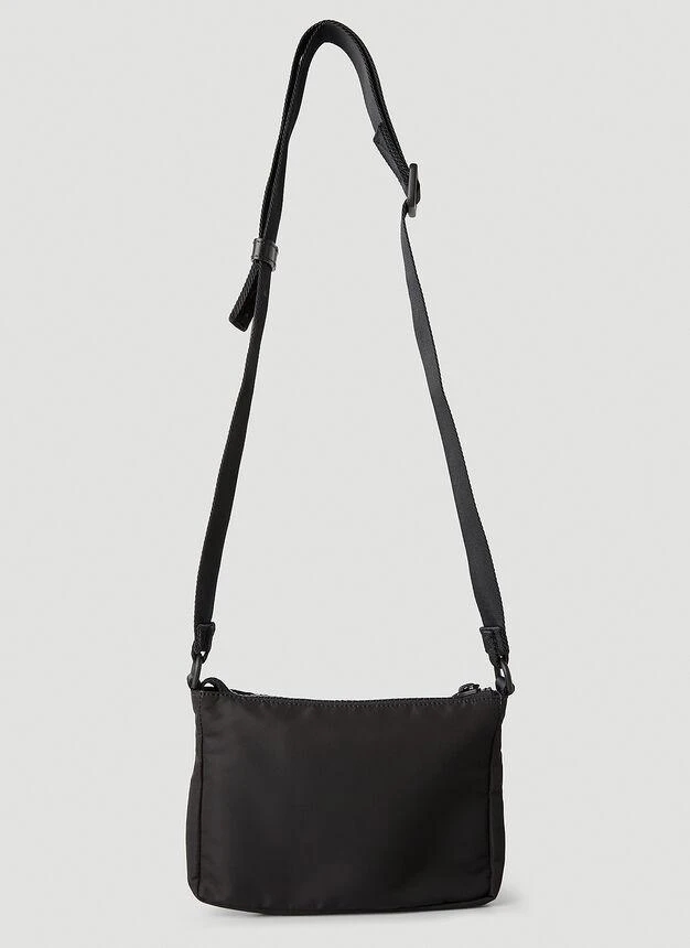 商品Alexander McQueen|Illustrative Logo Crossbody Bag in Black,价格¥1662,第4张图片详细描述