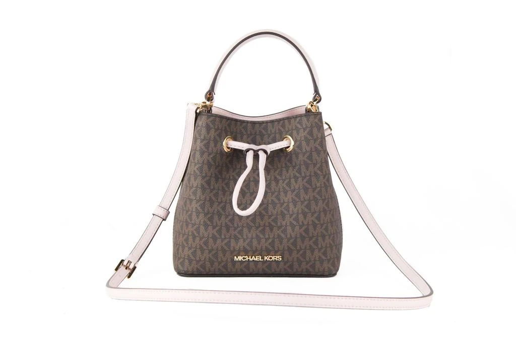 商品Michael Kors|Michael Kors Suri Small Leather Bucket Crossbody Drawstring Hobo Women's Handbag,价格¥1820,第1张图片