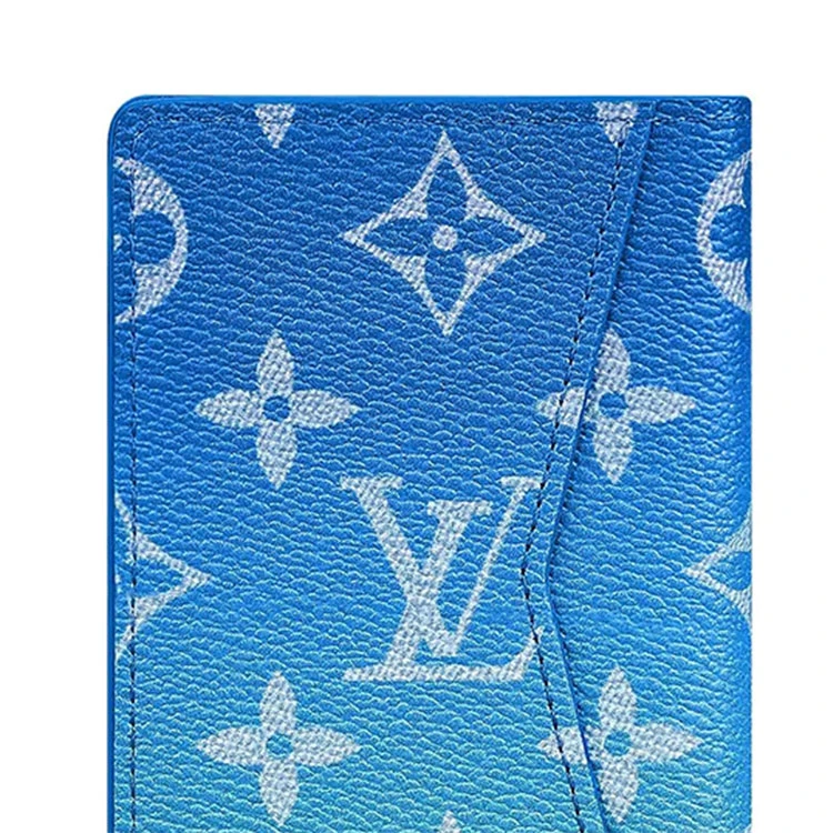 商品[国内直发] Louis Vuitton|蓝天白云口袋 涂层帆布 钱夹钱包 男款 蓝色,价格¥6506,第6张图片详细描述