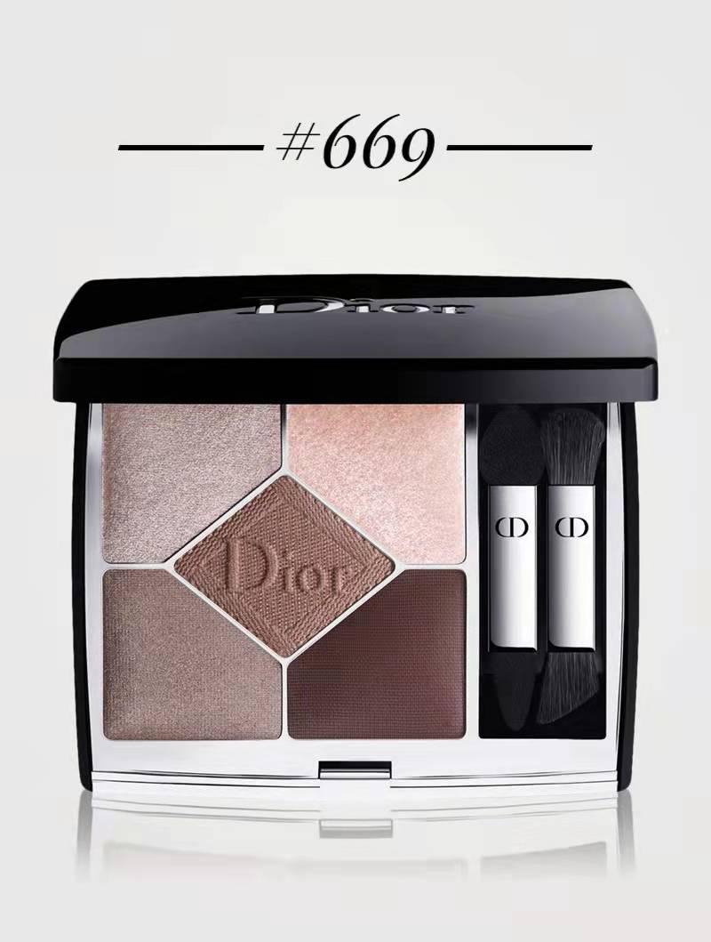 商品Dior|DIOR 迪奥五色眼影高订系列 669烟粉暖绒 一抹显色 细腻持妆,价格¥774,第3张图片详细描述