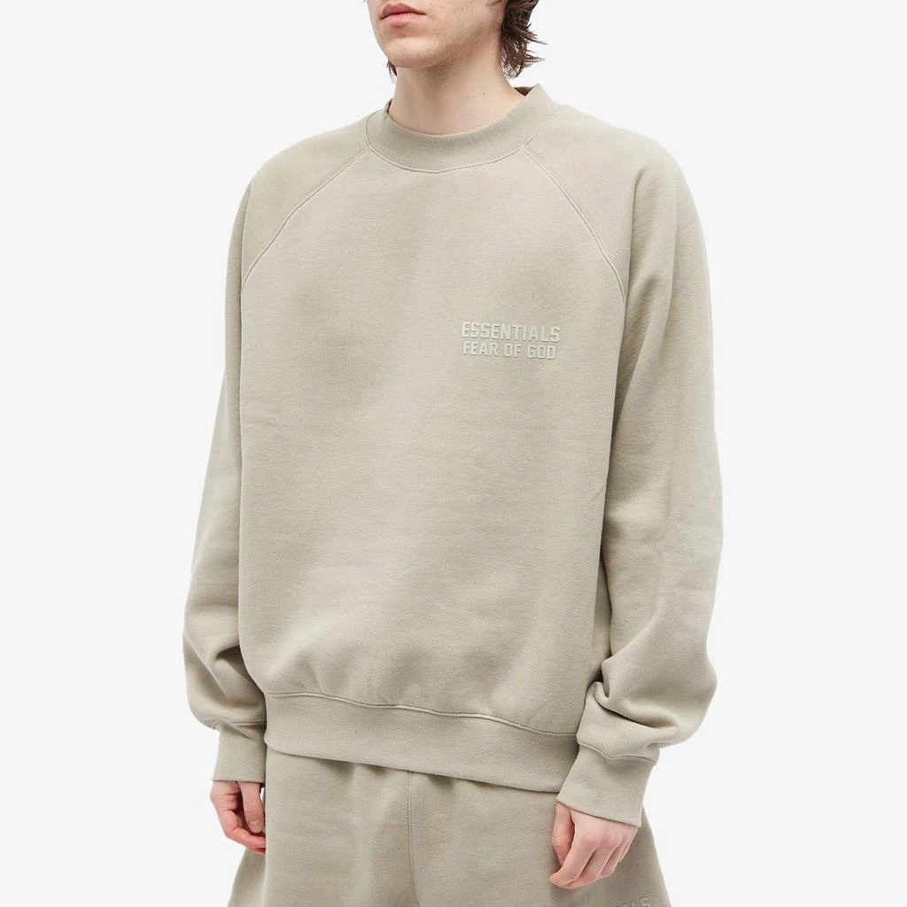 商品Essentials|Fear of God Essentials Crew Sweat - Seal,价格¥505,第2张图片详细描述