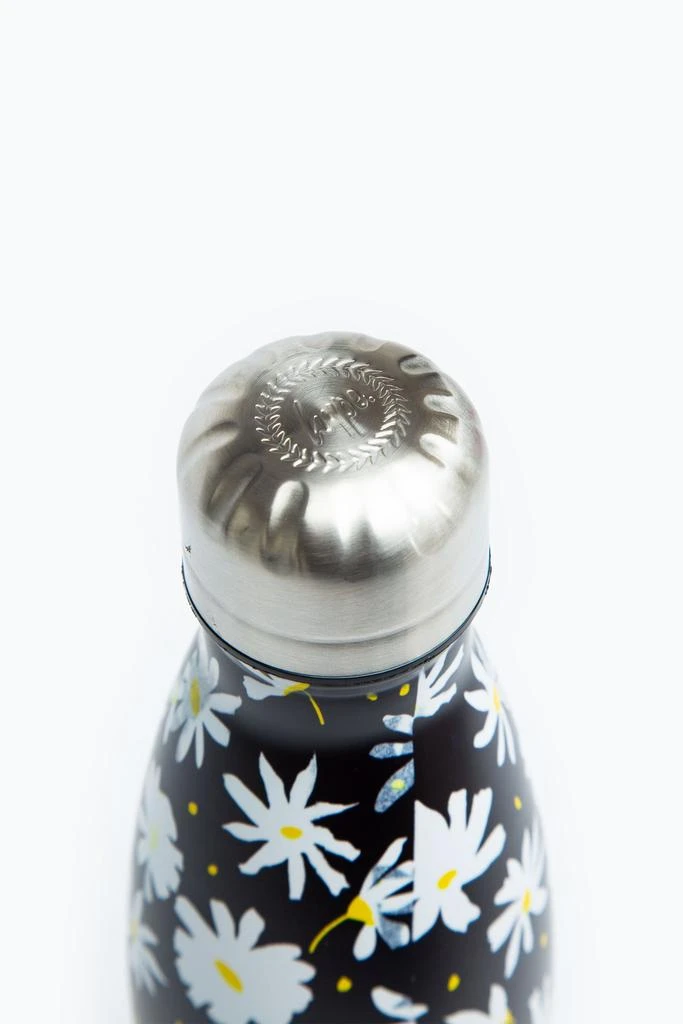 商品HYPE ACCESSORIES|HYPE BLACK DAISIES METAL REUSABLE BOTTLE - 500ML,价格¥139,第4张图片详细描述