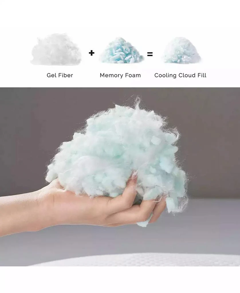 Cool Choice Customizable Memory Foam Blend Cooling Side Sleeper Pillow 商品