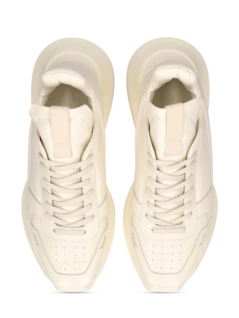 商品Rick Owens|Geth Runner Grain Leather Sneakers,价格¥6573,第6张图片详细描述