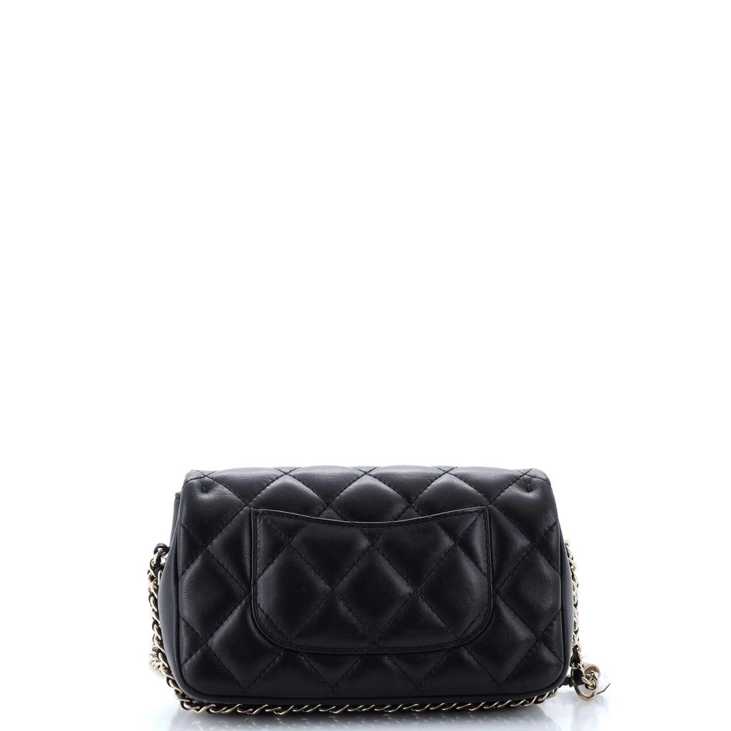 商品[二手商品] Chanel|My Precious Pearls Chain Flap Bag Quilted Lambskin Small,价格¥38443,第4张图片详细描述