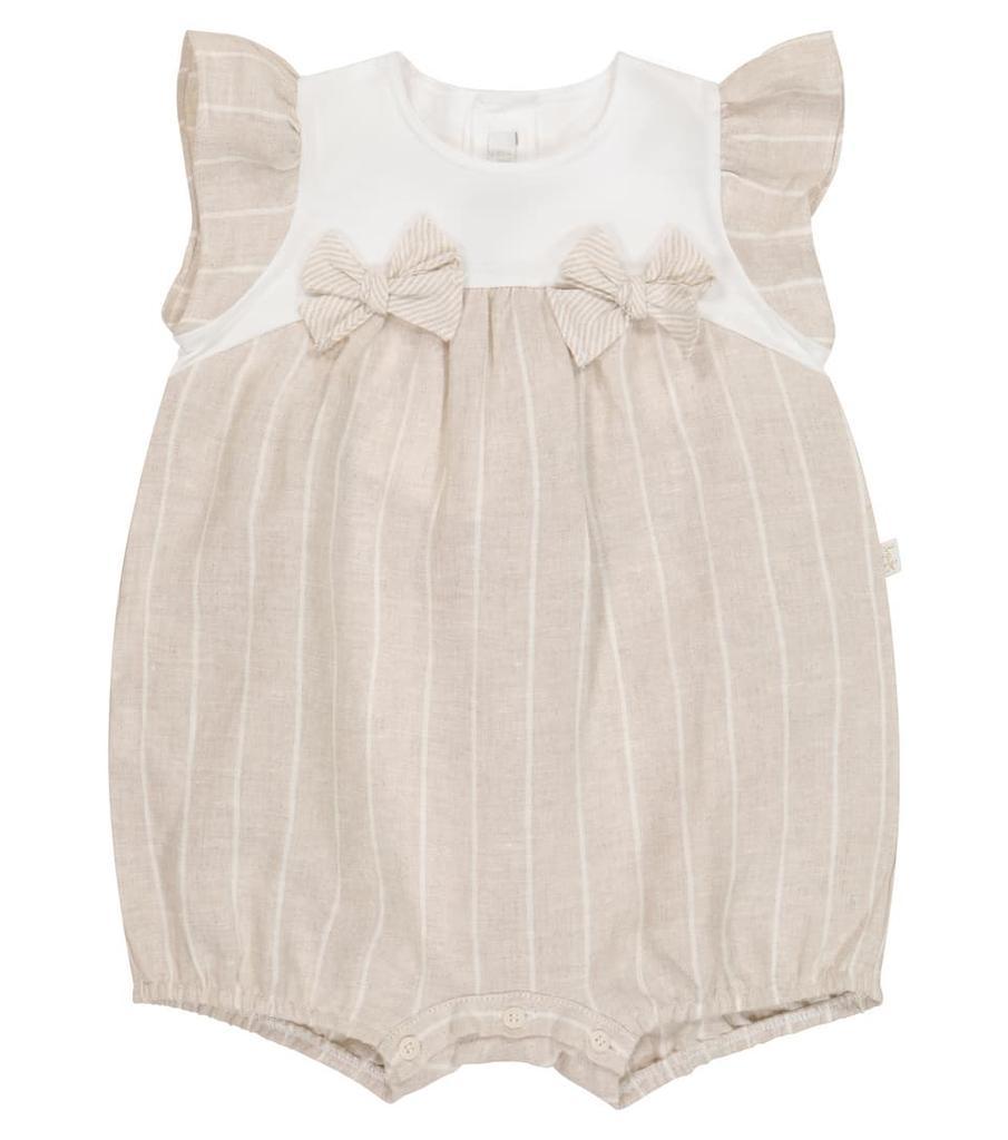 商品IL GUFO|Baby条纹棉质连体衣,价格¥468,第1张图片
