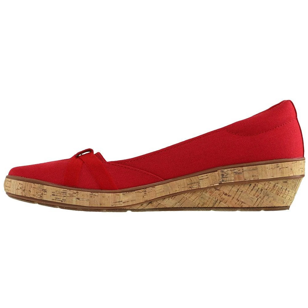 商品Grasshoppers|Gigi Round Toe Wedge Pumps,价格¥265,第3张图片详细描述