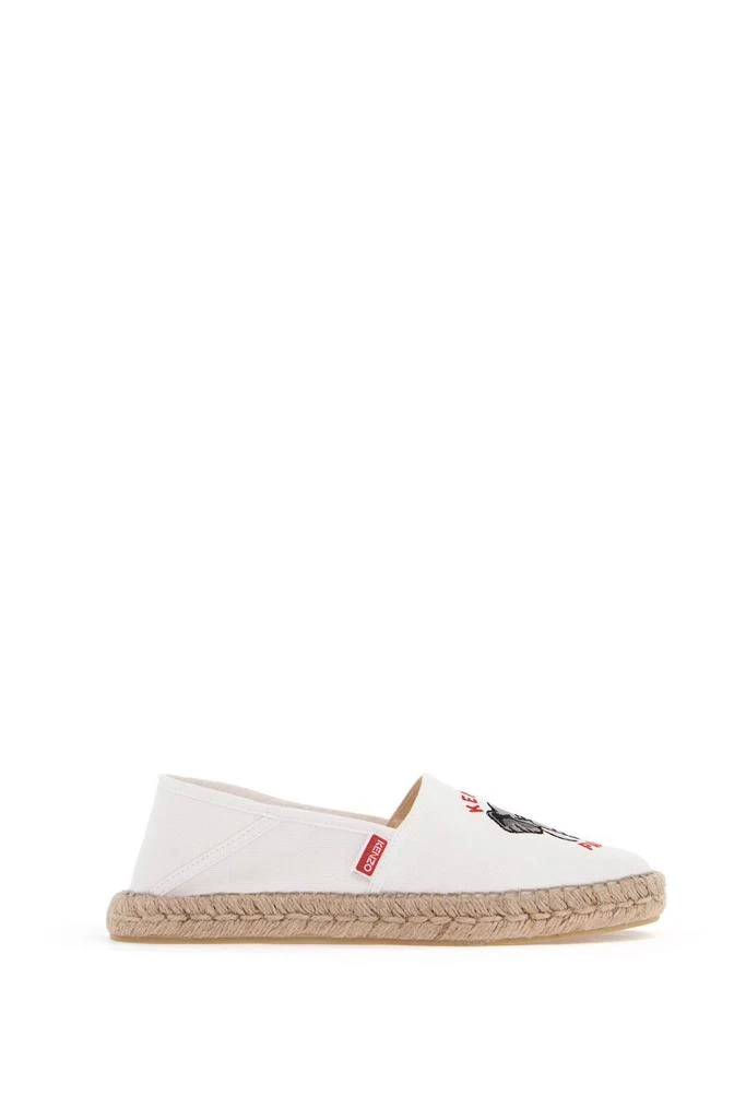 商品Kenzo|canvas espadrilles with logo embroidery,价格¥853,第1张图片