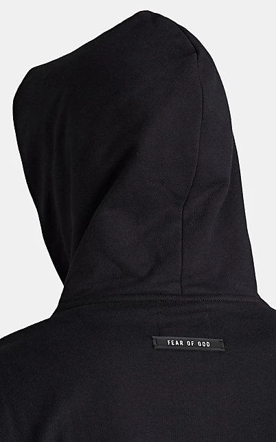 商品Fear of god|Cotton Terry Oversized Henley 连帽衫,价格¥2160,第4张图片详细描述