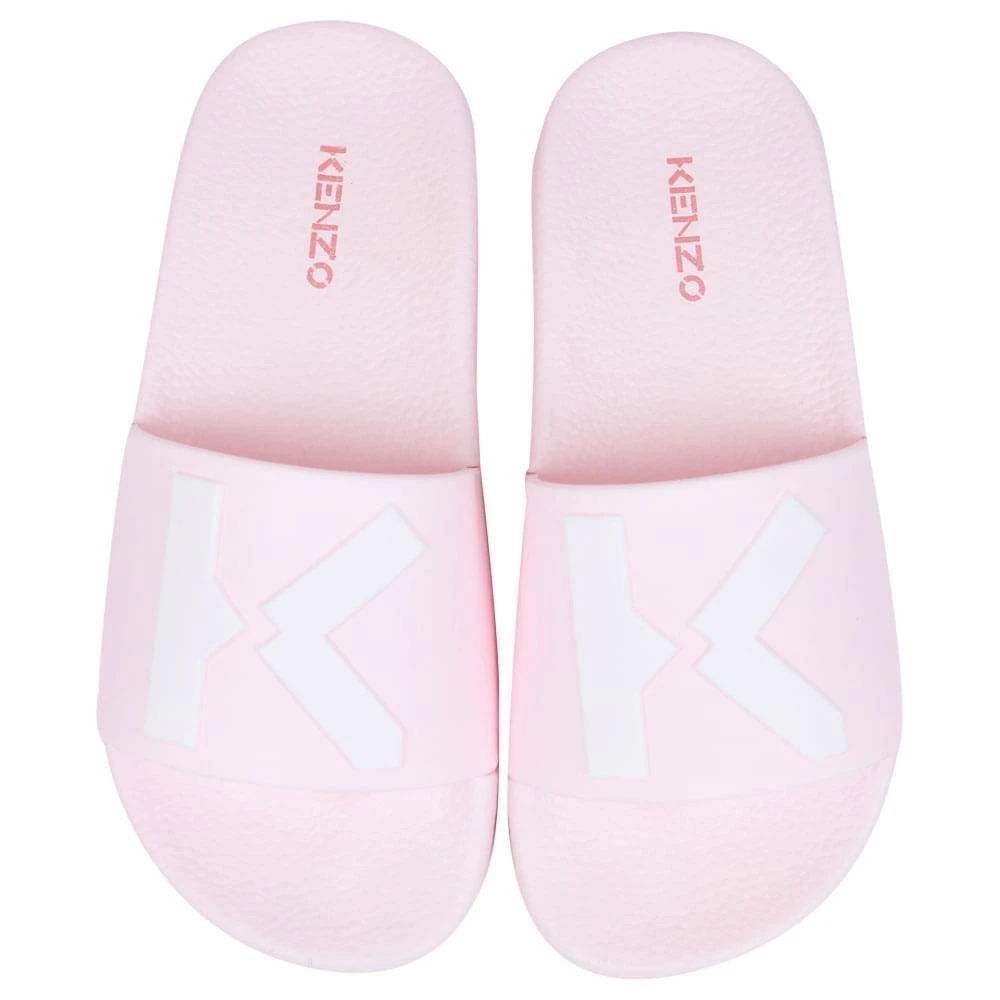 商品Kenzo|Logo Pink Sliders,价格¥339,第4张图片详细描述