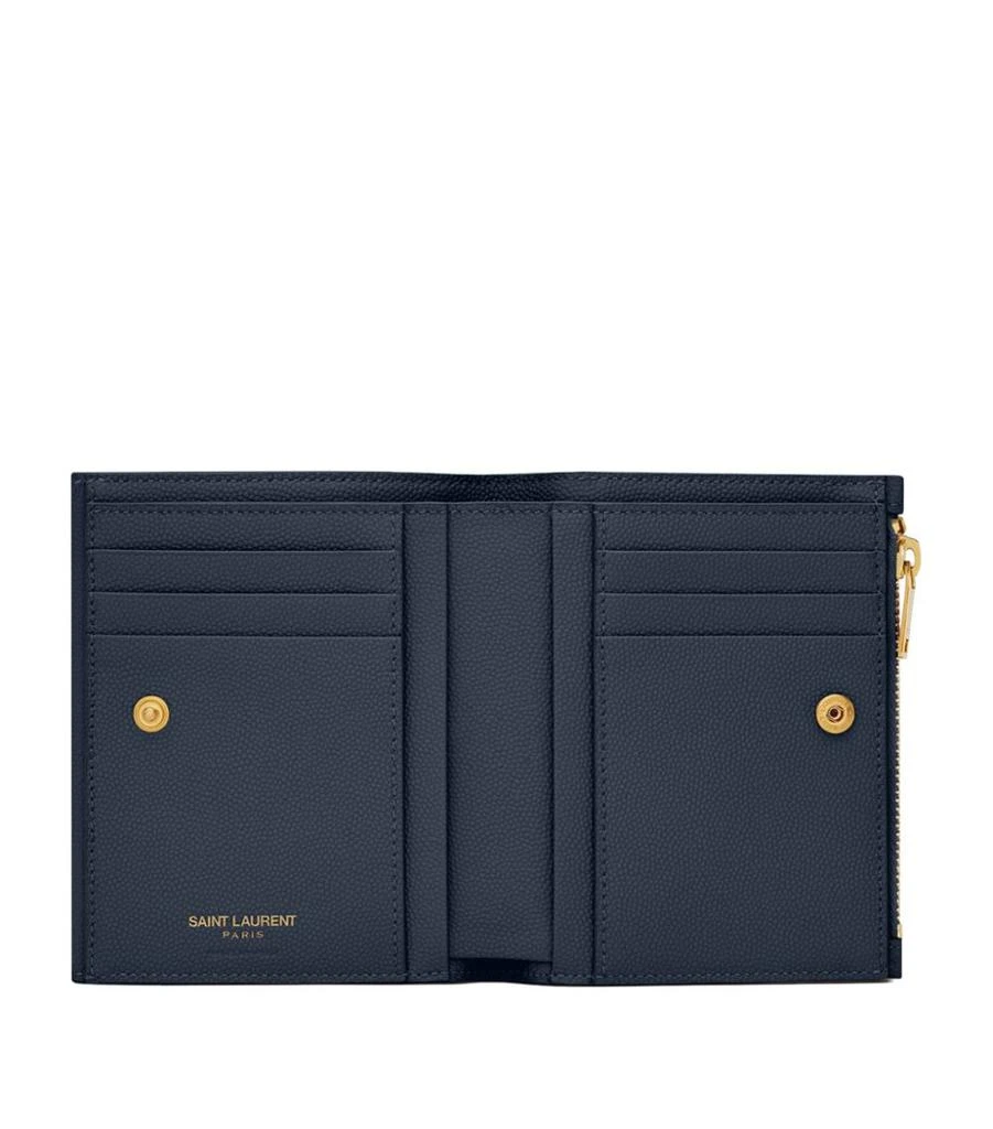 商品Yves Saint Laurent|Small Leather Uptown Wallet,价格¥4274,第3张图片详细描述