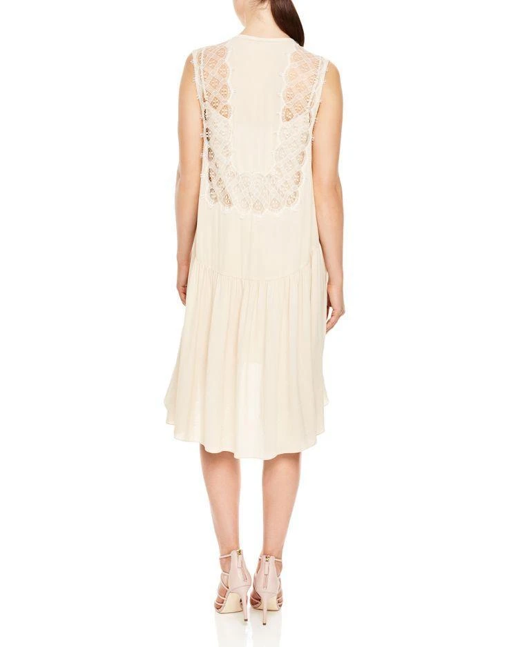 商品Sandro|Daclub Lace-Inset Dress,价格¥1478,第2张图片详细描述