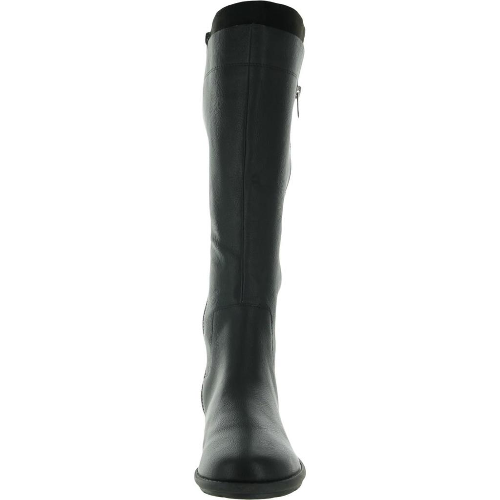 Style & Co. Womens Olliee Faux Leather Wide Calf Knee-High Boots商品第9张图片规格展示