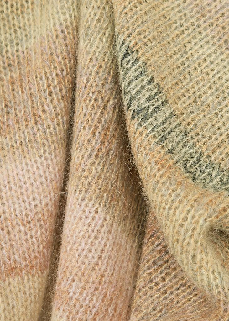商品Acne Studios|Striped open-knit mohair-blend jumper,价格¥3441,第7张图片详细描述